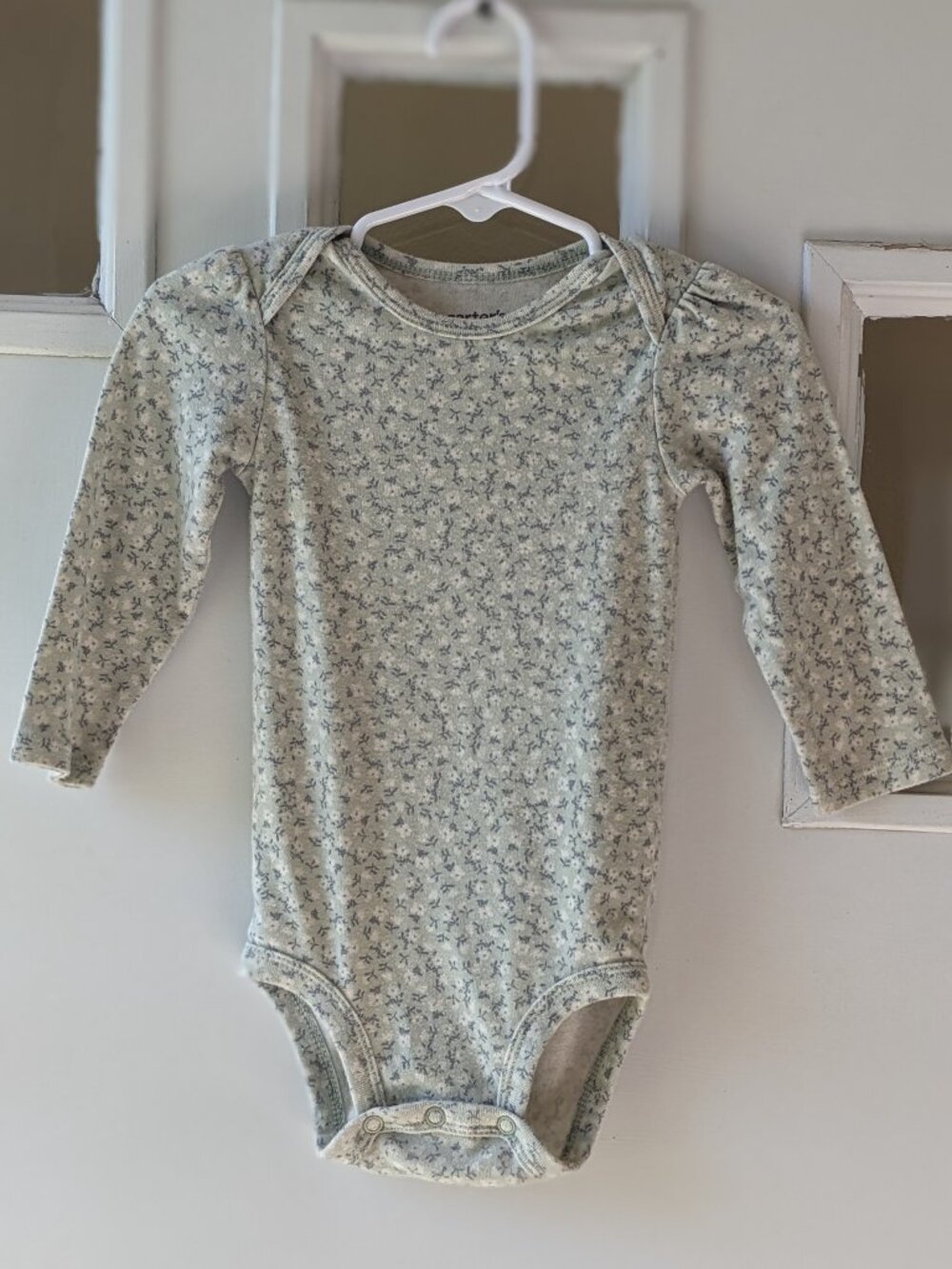 Carters Floral Onesie Size 1